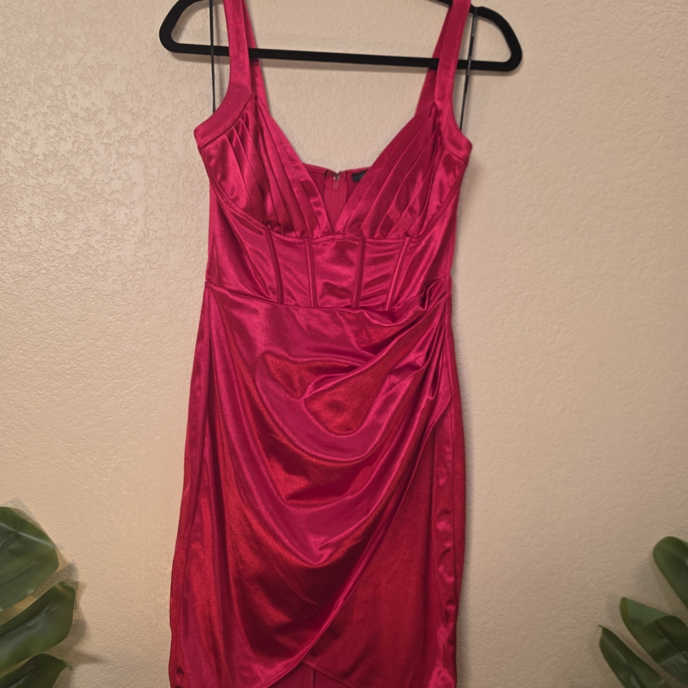 Symphony Vibrant RED Mini Dress